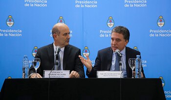 Dujovne y Sturzenegger en el