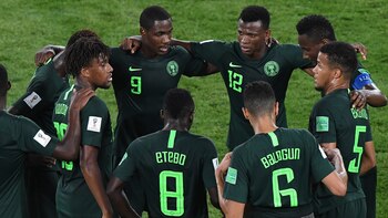 La selección de Nigeria en