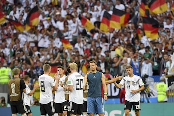 Alemania cayó en el debut ante México (AFP)