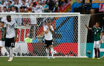 Toni Kroos lamenta una ocasión perdida