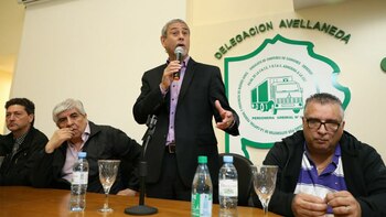 Ambos dirigentes en un acto