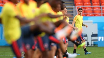 El futbolista colombiano arrastra un problema