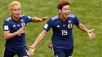 Los jogadores Yuya Osako y
