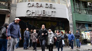 Hebe de Bonafini en la