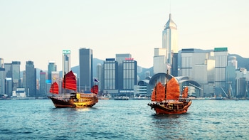 El paseo en galeones antiguos