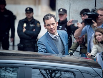 El ex duque de Palma