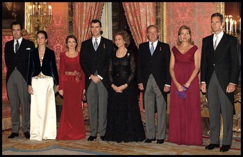 La reina Sofía y el