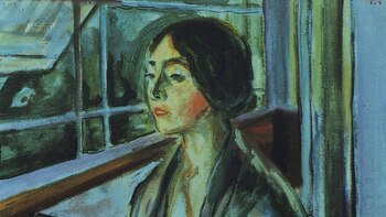 “Mujer solitaria”, de Edvard Munch