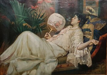 “Fumando en el sofá”, de