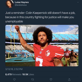 @wokelisa tuiteó en marzo sobre