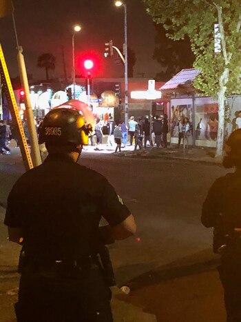 Oficiales de la policía de