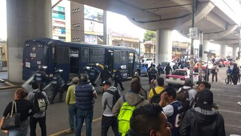 El enfrentamiento del martes entre