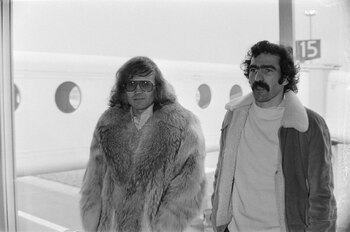 Gilbert Gress (izq) y Raymond