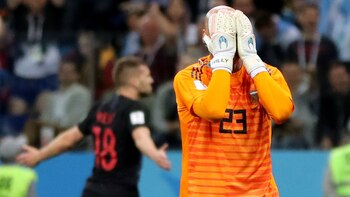 Wilfredo Caballero cometió un error