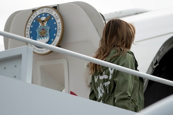 La primera dama viajó a