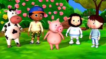 Los personajes de Little Baby