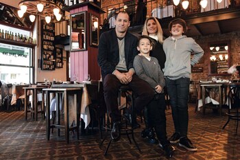 Rivero es sommelier y comparte