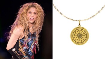 El collar es redondo y