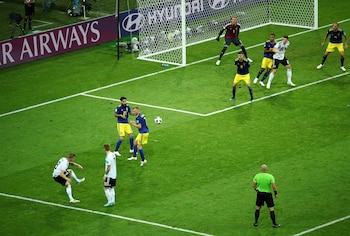 Toni Kroos marcó uno de los