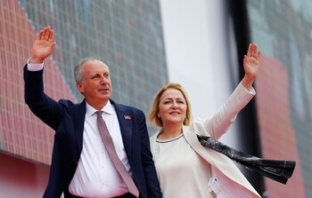 Muharrem Ince, candidato de la oposición,