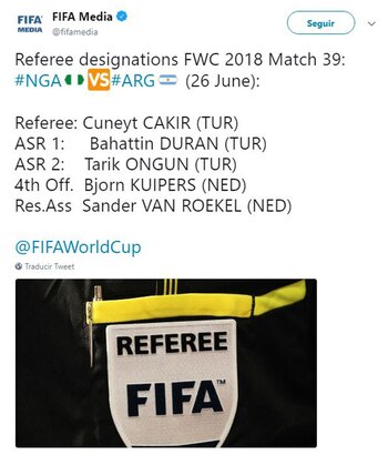 La FIFA anunció la designación