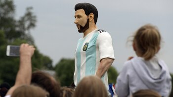 La torta gigante, con un