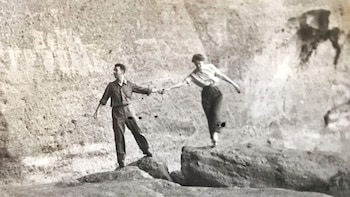 Luis Melnik y Beba Ebrecht, su esposa (Gentileza familia Melnik)