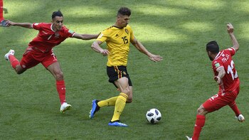 Thomas Meunier desbordó constantemente por