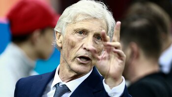 José Pekerman, entrenador de Colombia (AFP)