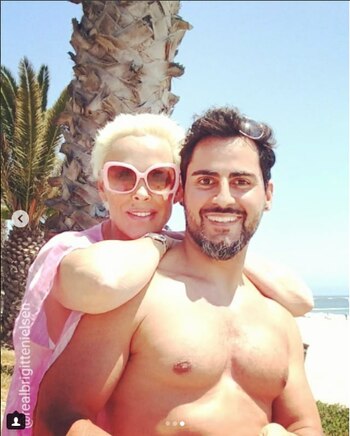 Brigitte Nielsen y Mattia Dessi