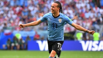 Diego Laxalt tuvo un gran rendimiento