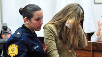 Nahir Galarza lloró el la