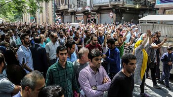 Los comerciantes se movilizaron por