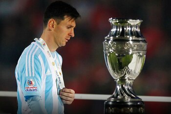 Lionel Messi, tras la final