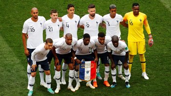 El promedio de cotización de la selección francesa señala que cada jugador está valuado en 47 millones de euros, más del doble que sus colegas argentinos. REUTERS/Axel Schmidt