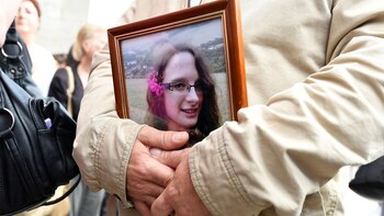 Funeral de Sophie Lionnet (AFP
