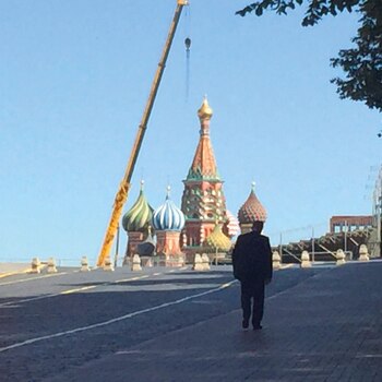 “La mítica Plaza Roja permanece