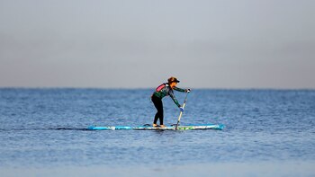 La surfista explicó que desea