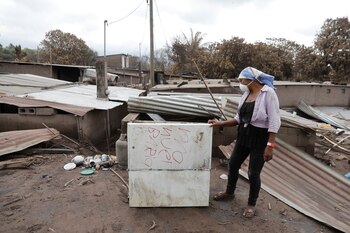 Imágenes desolación en San Miguel