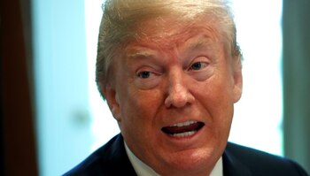 El presidente estadounidense, Donald Trump