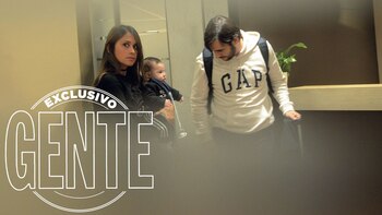 Antonela Roccuzzo el domingo en