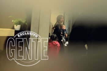 Antonella Roccuzzo el domingo en