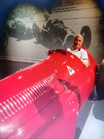 Rubén Fangio comenzó con su