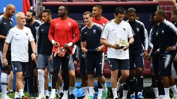 La selección francesa, próximo rival