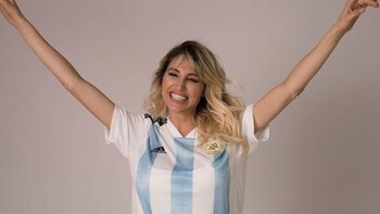 Vicky Xipolitakis, con su clásico
