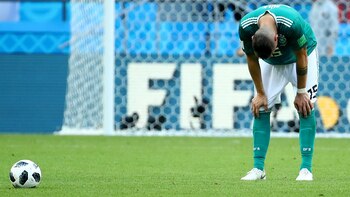 Niklas Süle, defensor alemán, lamenta