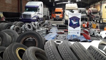 Más de 50 camiones fueron