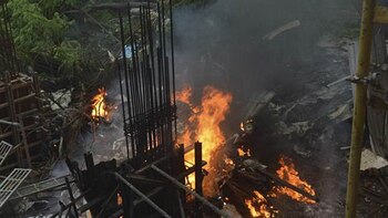 El pequeño chárter, que había