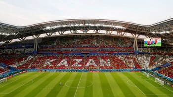 El Kazán Arena, el estadio