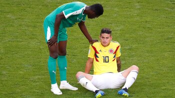 James Rodríguez se lesionó en
